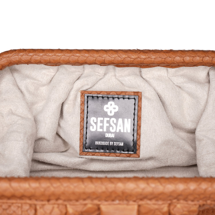 CLOUD CLUTCH REIMAGINED - CAMEL