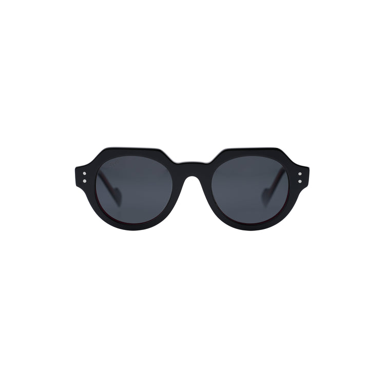 AHMAD IR - BLACK TRANSPARENT RED / SMOKE