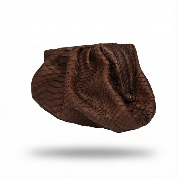 CLOUD CLUTCH REIMAGINED - CHOCOLATE