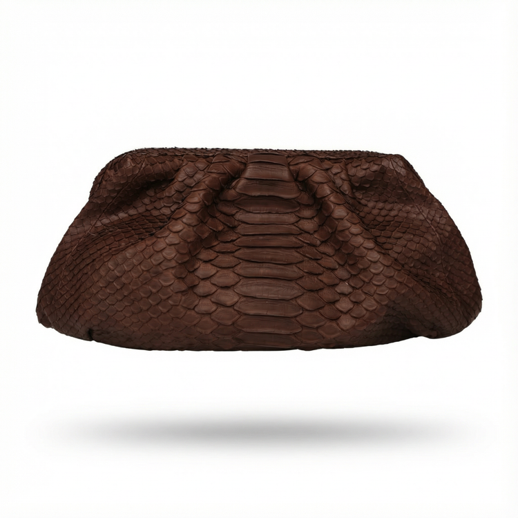 CLOUD CLUTCH REIMAGINED - CHOCOLATE