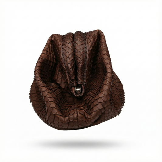 CLOUD CLUTCH REIMAGINED - CHOCOLATE