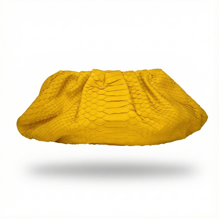 CLOUD CLUTCH REIMAGINED - MUSTARD