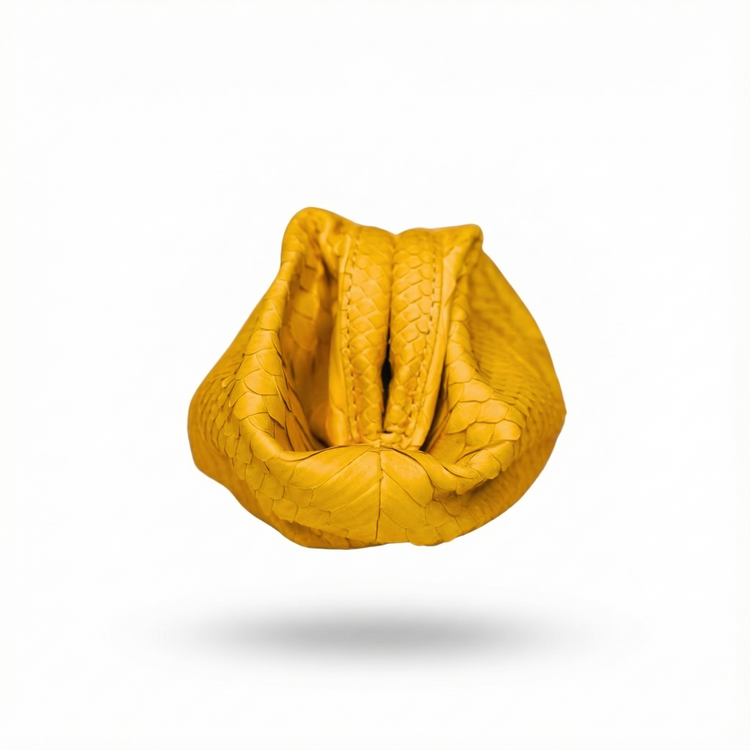 CLOUD CLUTCH REIMAGINED - MUSTARD