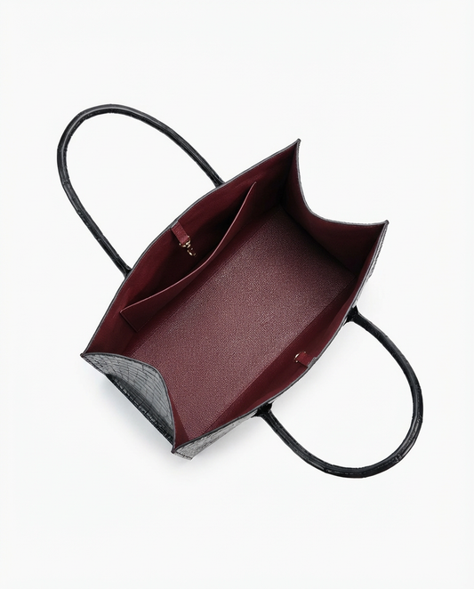 LULA - BLACK BURGUNDY