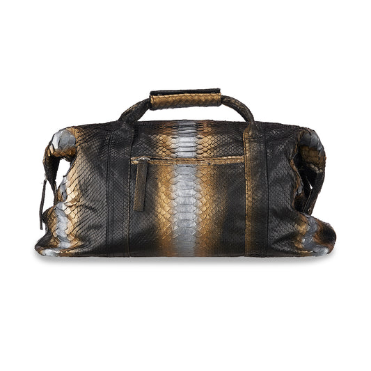 WEEKEND BAG - BLACK METALLIC