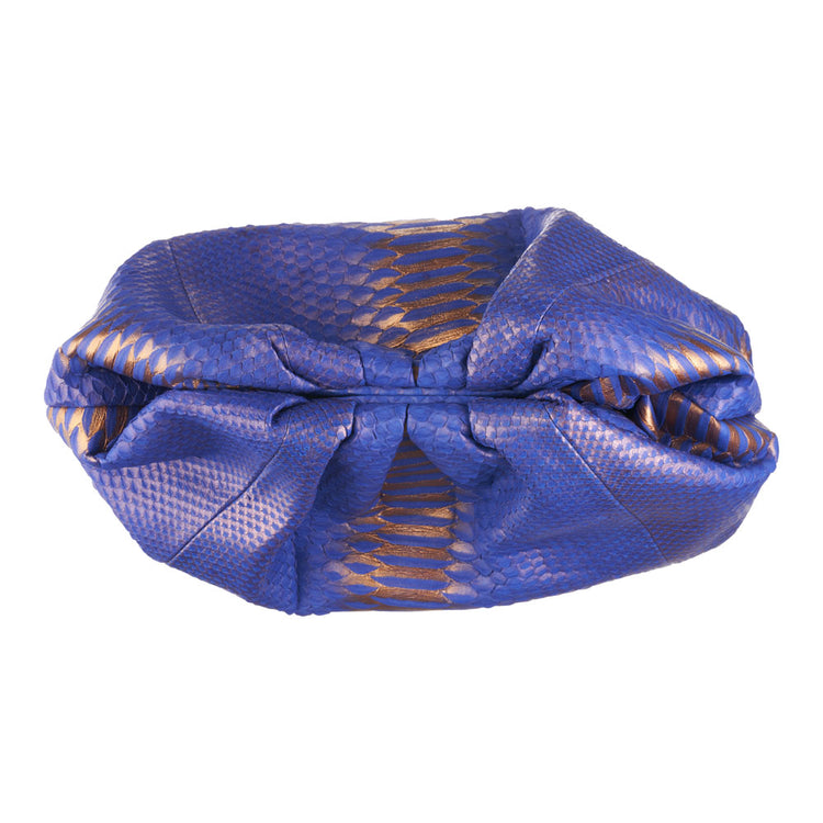 CLOUD CLUTCH - GOLDEN BLUE COLOR