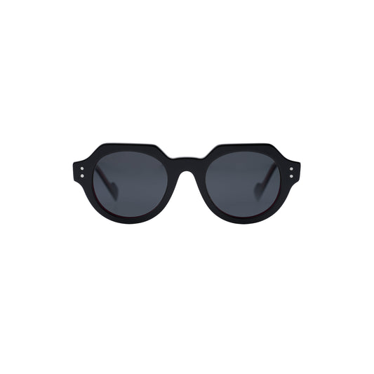 AHMAD IR - BLACK TRANSPARENT RED / SMOKE