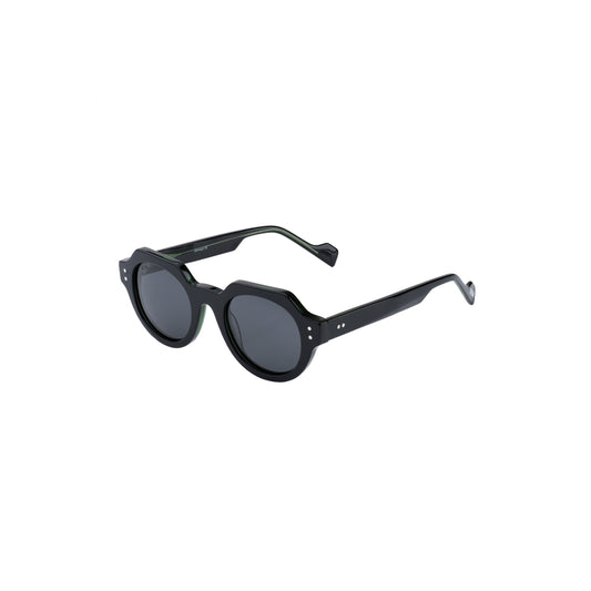 AHMAD IR - BLACK TRANSPARENT GREEN / SMOKE