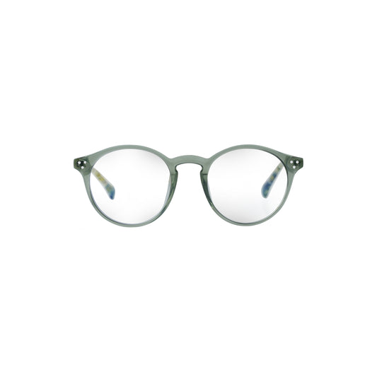 OTIS - TRANSPARENT GREEN MARBLE / BLUE LIGHT BLOCK